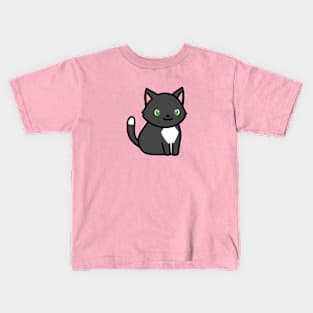 Black Cat Kids T-Shirt